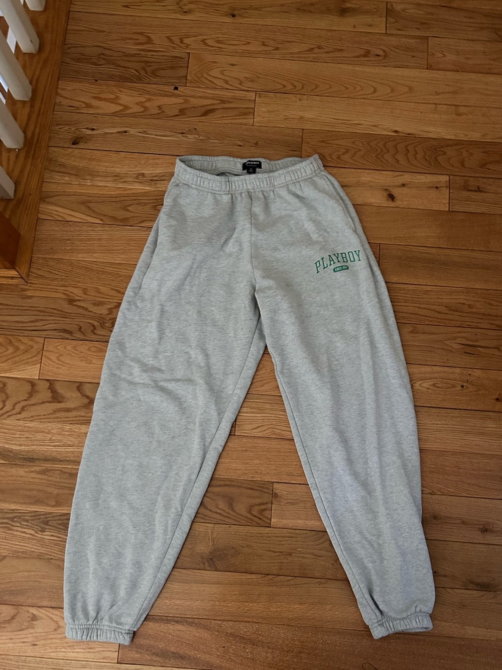 Playboy Women’s Gray Jogger Sweatpants